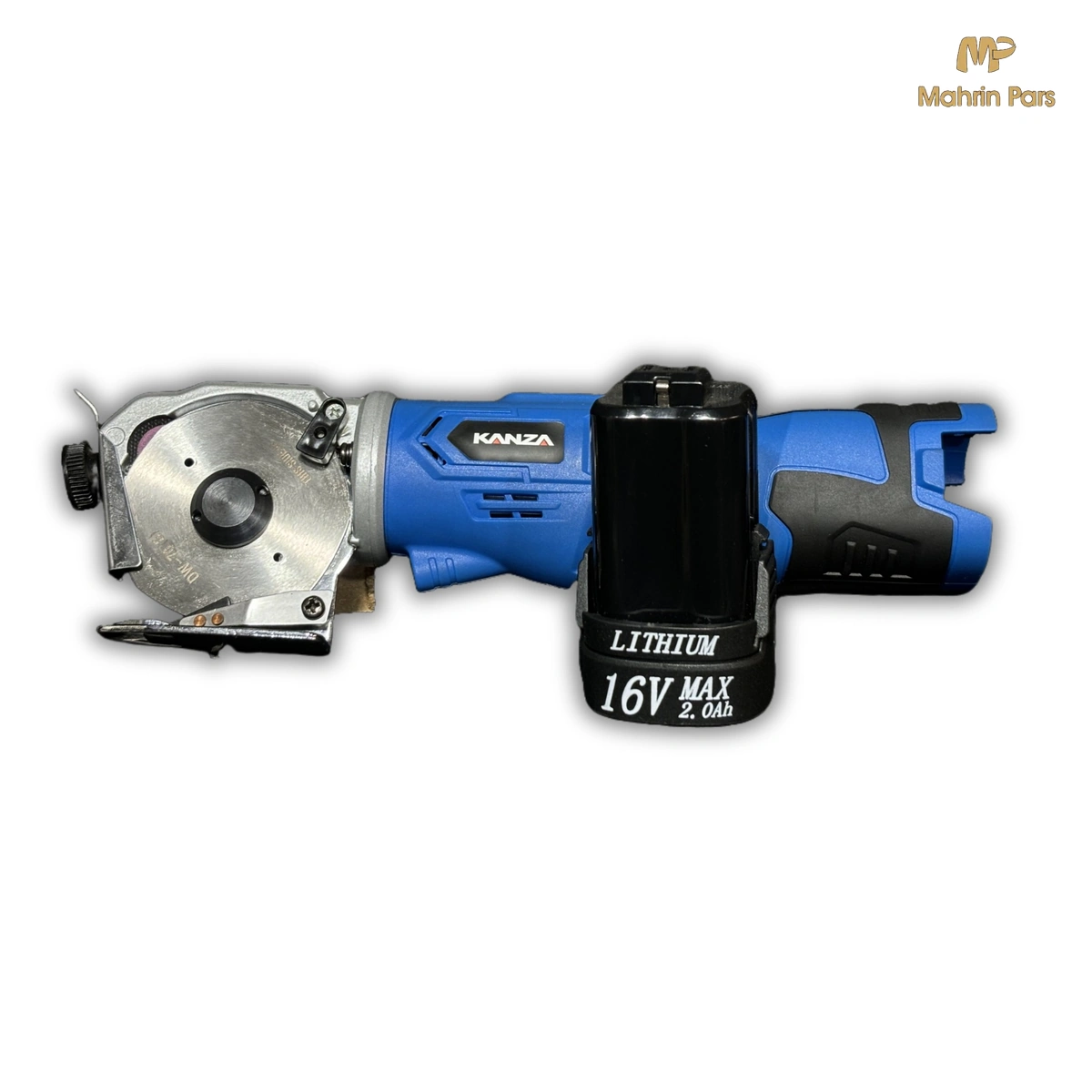 قیچی شارژی آبی کانزا مدل DW-70 مخصوص برش پارچه