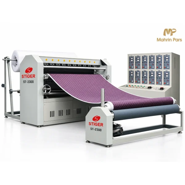 دستگاه اولتراسونیک رولی استیجر مدل ST-2300 برای لحاف‌دوزی بدون نخ
