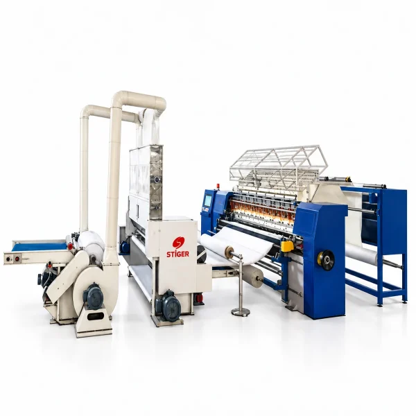 خط تولید لحاف ST-AQC2400 استیجر
